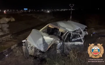 Автомобиль виновника аварии. Фото Госавтоинспекции Ростовской области