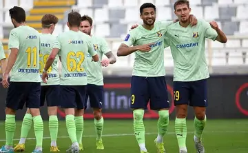 ФК «Ростов» после победы над «Динамо». Фото РИА Новости