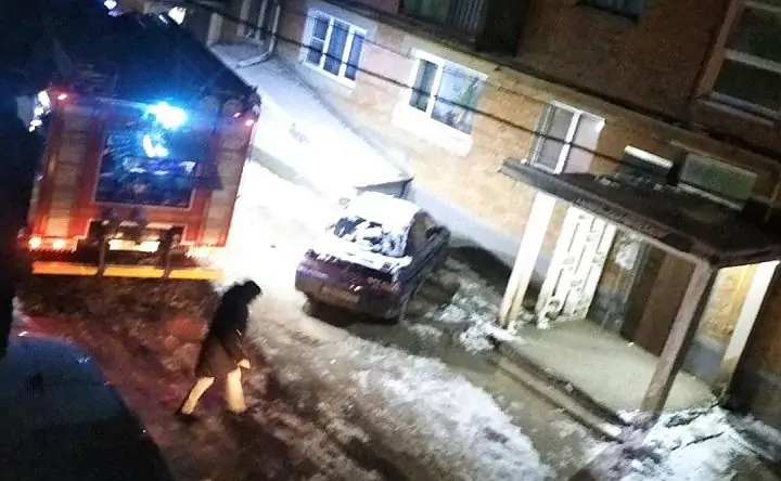 Фото с места происшествия из соцсети