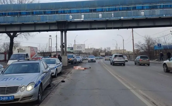 Фото с места ДТП отдела пропаганды УГИБДД по Ростовской области