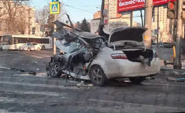 Фото с места ДТП из соцсети