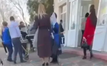 Скриншот с видео с места происшествия. DonDay.ru