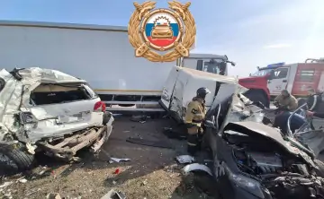 Фото с места ДТП отдела пропаганды УГИБДД по Ростовской области