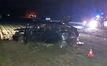 Фото с места ДТП отдела пропаганды УГИБДД по Ростовской области