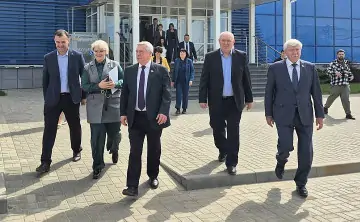 Участники круглого стола. Фото из ТГ-канала Василия Голубева