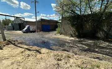 Лужа на Шоссейной. Фото администрации Ленинского района Ростова