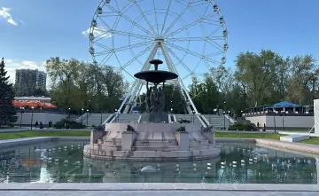 Фонтан «Атланты» на Театральной площади Ростова. Фото Инны Калягиной