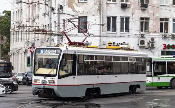 Трамвай. Фото с сайта МУП «Ростовская транспортная компания»