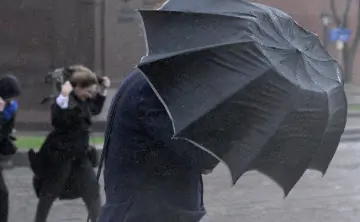 Ливень. Фото Алексея Никольского, РИА Новости