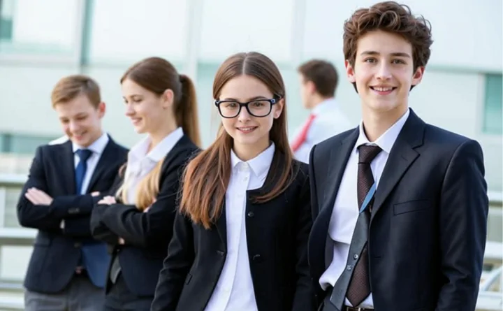 Подростки. Фото сгенерировано нейросетью Kandinsky