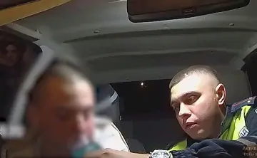 Освидетельствование на месте. Скриншот с видео ГУ МВД по Ростовской области