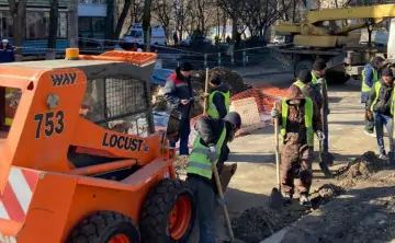 Ремонт труб. Фото администрации Ростова