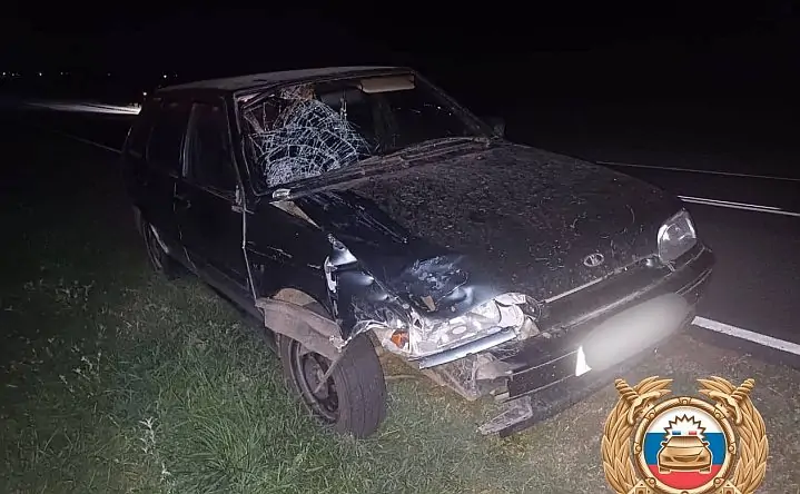 Фото с места ДТП отдела пропаганды УГИБДД по Ростовской области