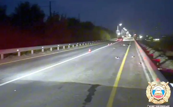 Фото с места ДТП отдела пропаганды УГИБДД по Ростовской области