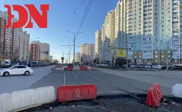 Трамвайные пути в Левенцовке. Фото donnews.ru