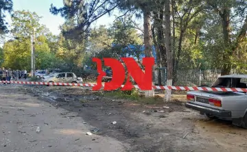 Последствия атаки БПЛА на Азов. Фото donnews.ru