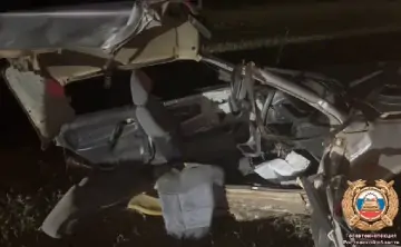 Фото с места ДТП отдела пропаганды УГИБДД по Ростовской области