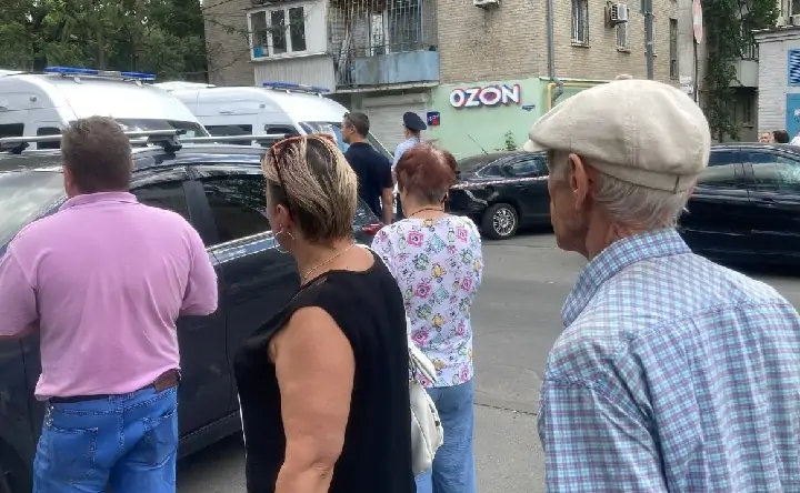 Место происшествия. Фото donnews.ru