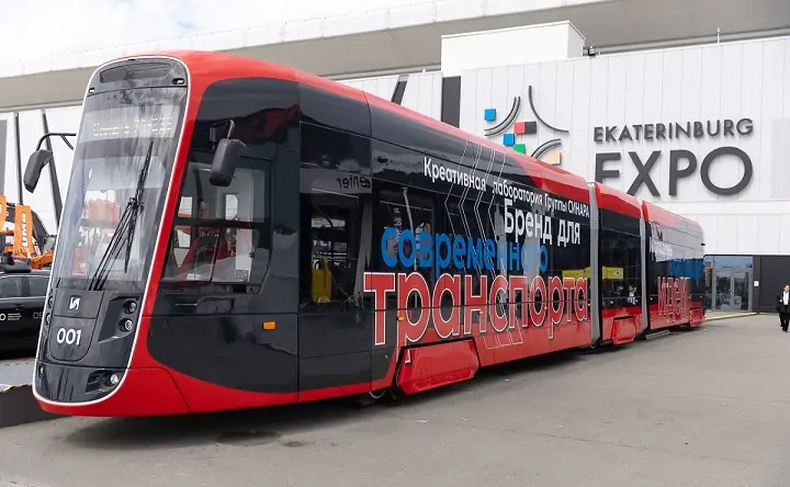 Новый трёхсекционный трамвай. Фото с официального сайта «Синара — ГТР»