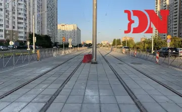 Рельсы на Ерёменко. Фото donnews.ru