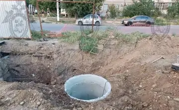 Канализационный люк. Фото: пресс-служба СК РФ по Ростовской области