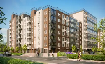 Новый корпус 8-12 в концепт-проекте «Левенцовка Парк». Фото «TEN девелопмент»