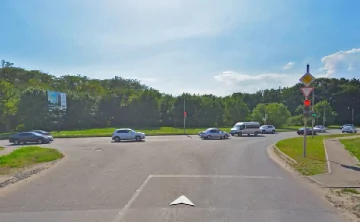 Пересечение Берберовской и Вересаева. Фото с «Яндекс.Карты»