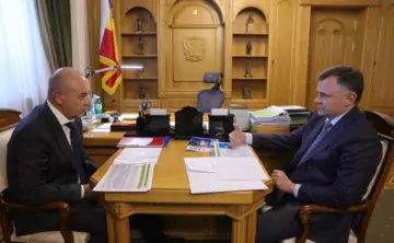 Юрий Слюсарь и Андрей Торпуджиян. Фото donland.ru