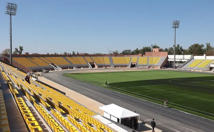 Стадион "Шахтёр". Фото пресс-службы губернатора Ростовской области