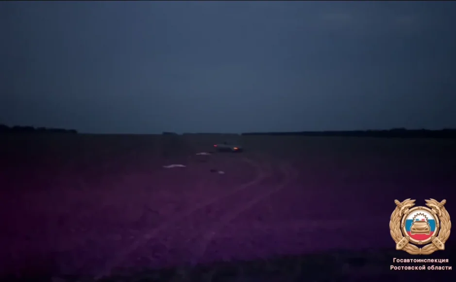 Фото с места ДТП отдела пропаганды УГИБДД по Ростовской области