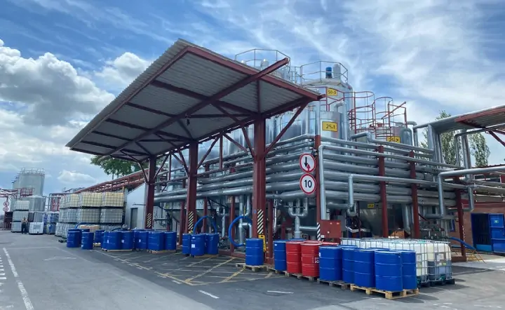 Производственная площадка компании «Ласенор Юг». Фото пресс-службы Агентства инвестиционного развития Ростовской области