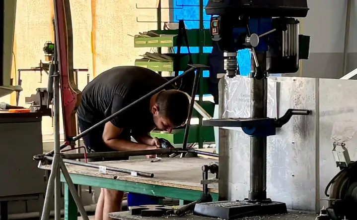 Производство беспилотных самолётов. Фото Елены Анисимовой, ruffnews.ru