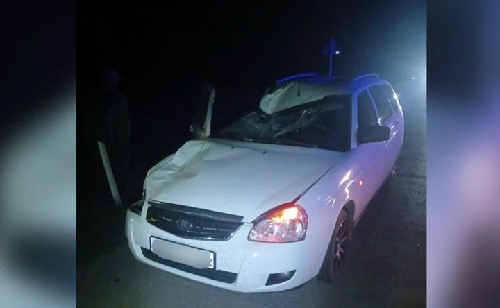 Фото с места ДТП отдела пропаганды ГИБДД по Ростовской области