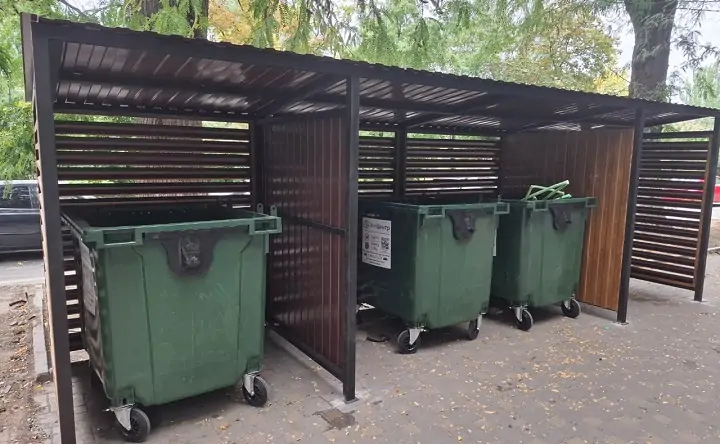 Контейнерная площадка. Фото donland.ru