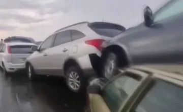 ДТП возле Шахт. Скриншот из видео пресс-службы Госавтоинспекции