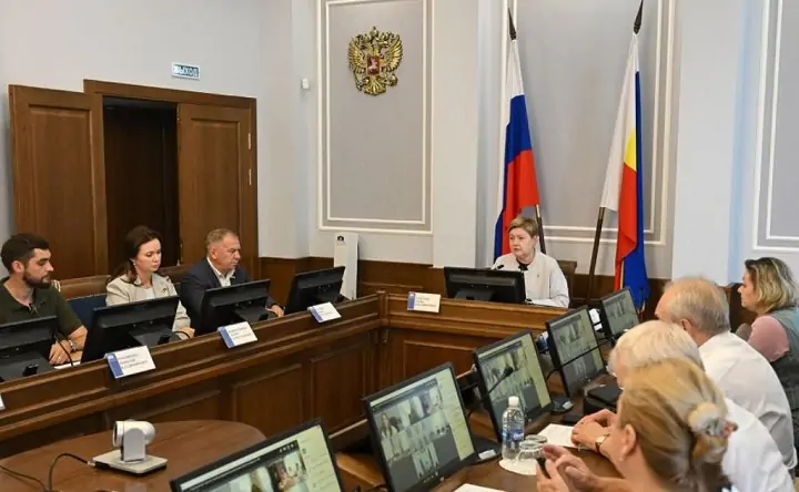 Обсуждение проблем трудоустройства инвалидов в Заксобрании. Фото Анатолия Карбинова