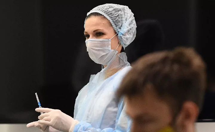 Медсестра. Фото Алексея Майшева, РИА Новости