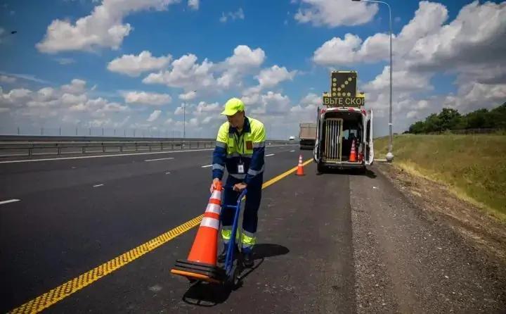 Дорога. Фото пресс-службы ГК «Автодор»