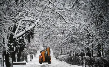 Снег. Фото Владимира Федоренко, РИА Новости