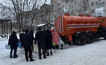 Подвоз воды в Гуково. Фото Telegram-канал главы Гуково Андрея Шеенкова