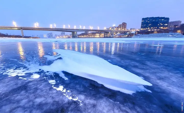 Зима в Ростове. Фото Дениса Демкова