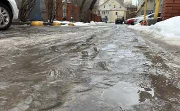 Ледяной дождь на Доломановском. Фото donnews.ru