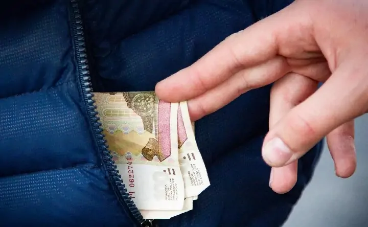 Карманная кража. Фото Александра Дружиновича, РИА Новости