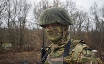 Военнослужащий. Фото пресс-службы губернатора Ростовской области