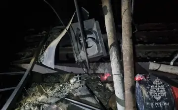 Место пожара. Фото пресс-службы ГУ МЧС России по Ростовской области