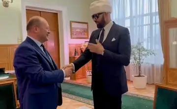 Александр Скрябин и Николай Василенко. Фото скриншот видео из Telegram-канала Александра Скрябина