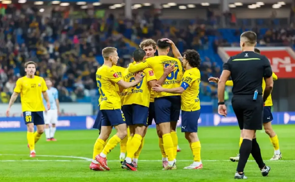 Футболисты. Фото пресс-службы ФК «Ростов»