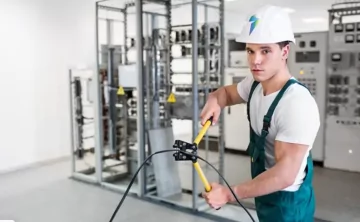 Сотрудник «ТНС энерго». Фото предоставлено пресс-службой «ТНС энерго Ростов-на-Дону»