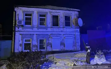 Место пожара. Фото ГУ МЧС по Ростовской области