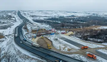 Реконструкция. Фото пресс-службы «Автодора»